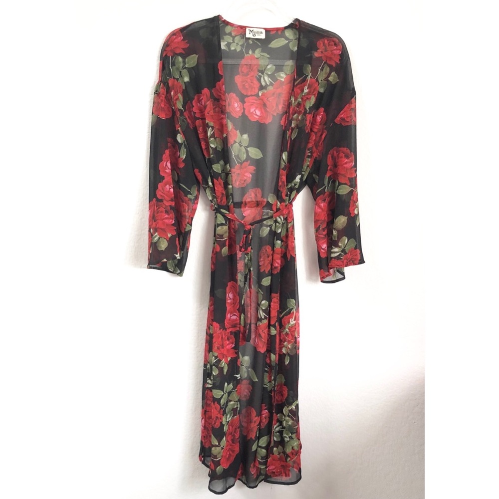 Show Me Your MuMu Corey Budding Rose Kimono - Picture 2 of 6